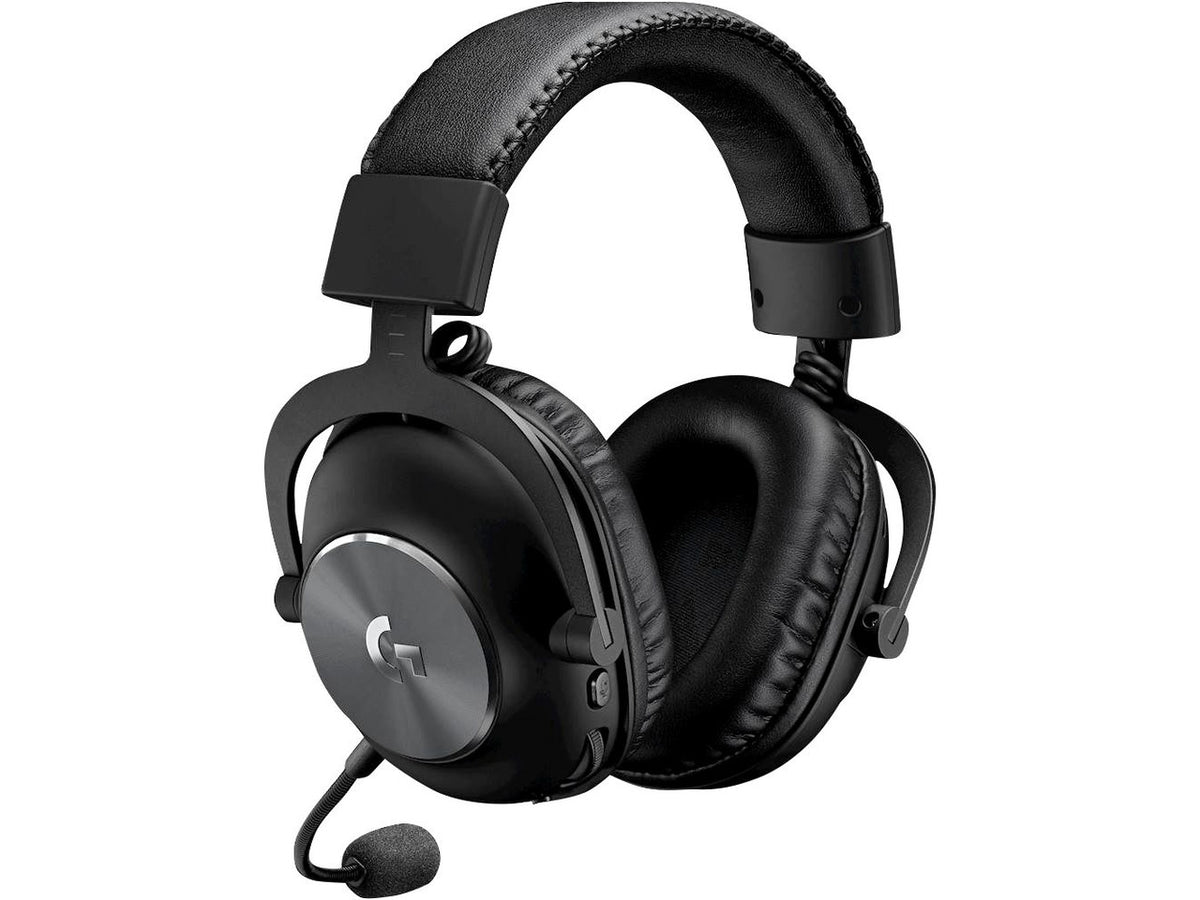 Logitech G PRO X Wireless LIGHTSPEED Gaming Headset with Blue VO!CE Mic Filter Tech, 50 mm PRO-G Drivers, and DTS Headphone:X 2.0 Surround Sound, 20+ Hour Battery Life - Black