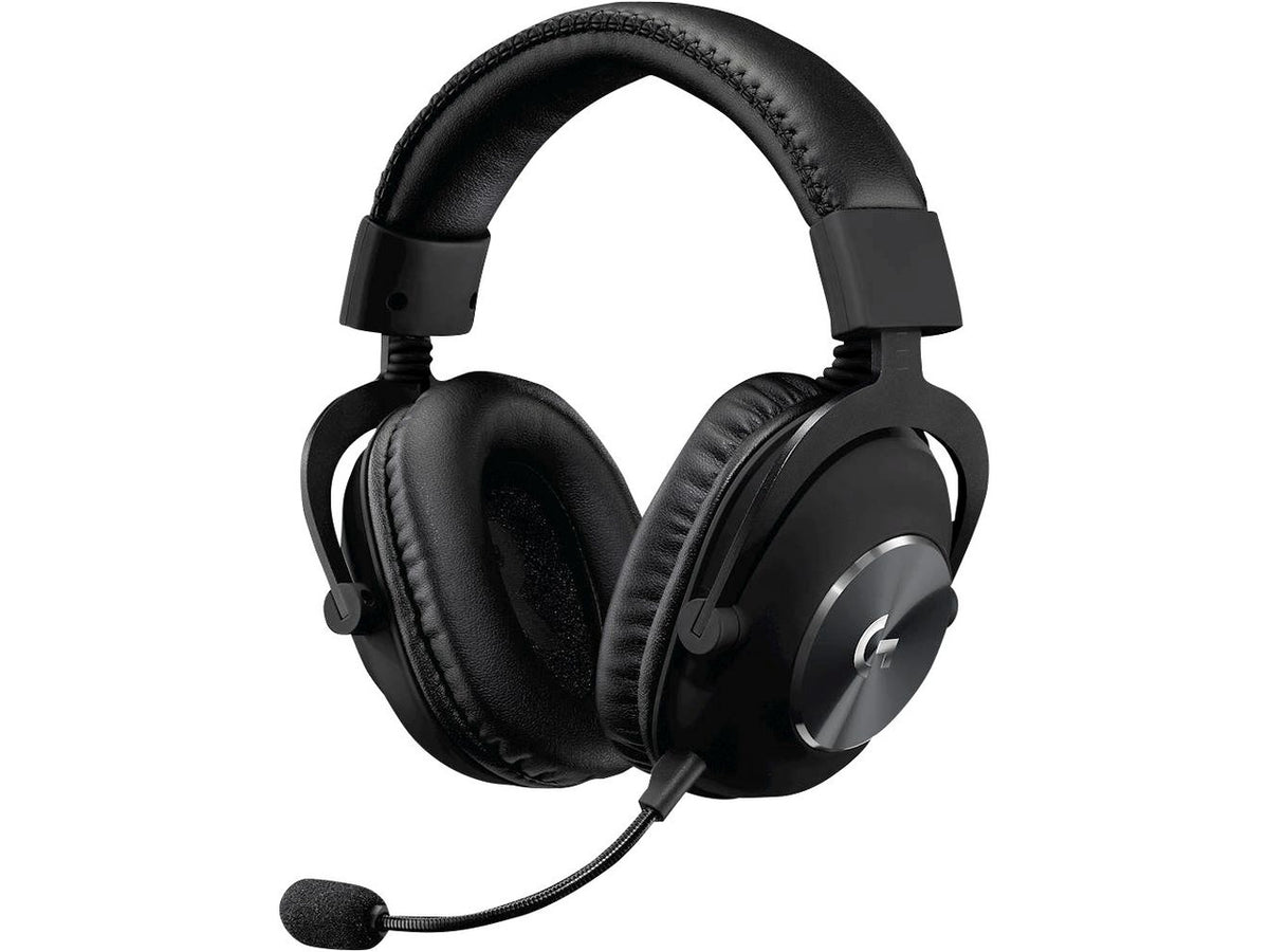 Logitech G PRO X Wireless LIGHTSPEED Gaming Headset with Blue VO!CE Mic Filter Tech, 50 mm PRO-G Drivers, and DTS Headphone:X 2.0 Surround Sound, 20+ Hour Battery Life - Black