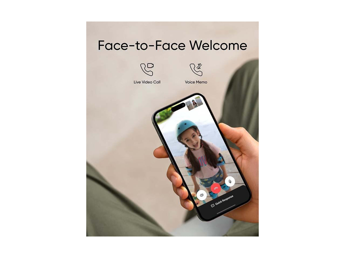eufy Video Doorbell C31, 2K FHD, Battery or Hardwire Powered, Easy to Install, Quick-Release Battery, Live Video Call, 24/7 Recording, Human & Motion Detection, HomeBase S380 Compatible,No Monthly Fee