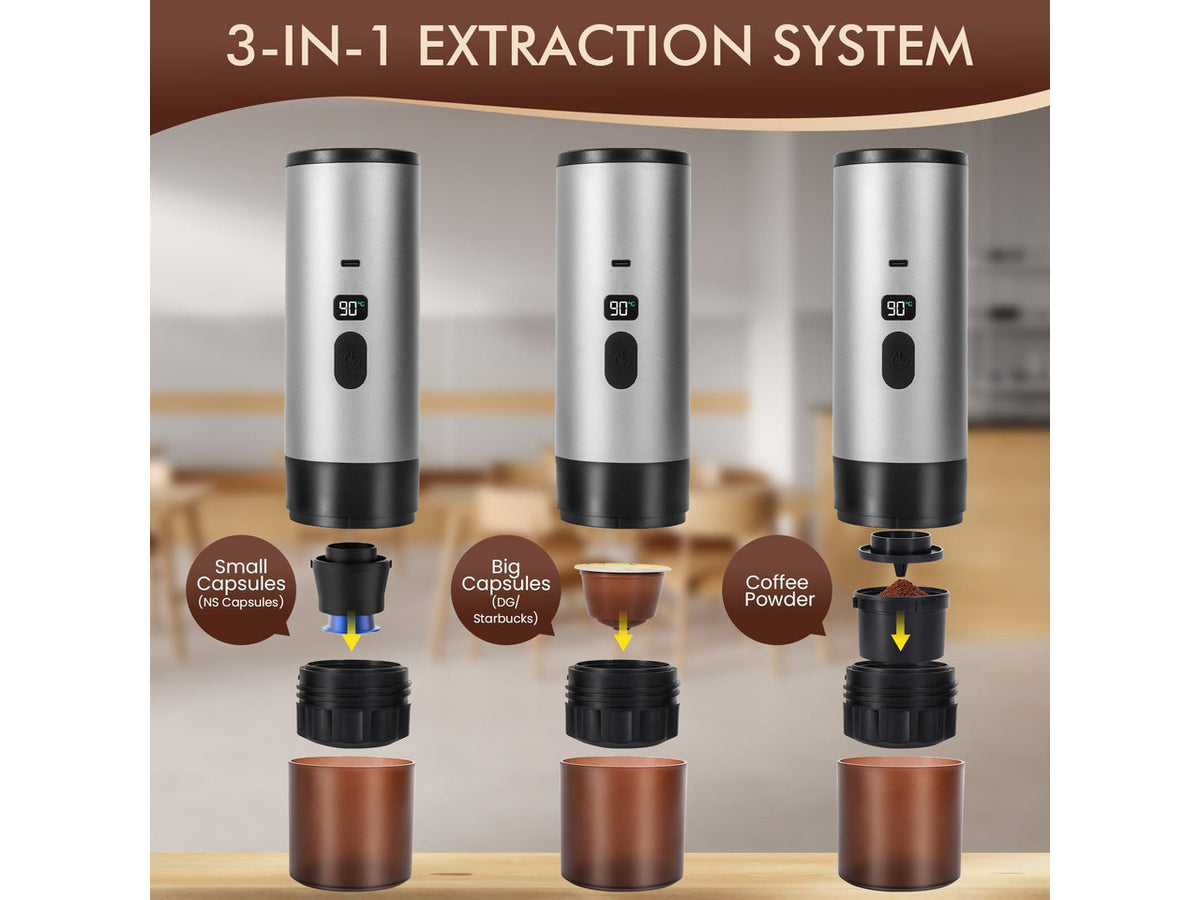 3 in 1 Portable Espresso Maker