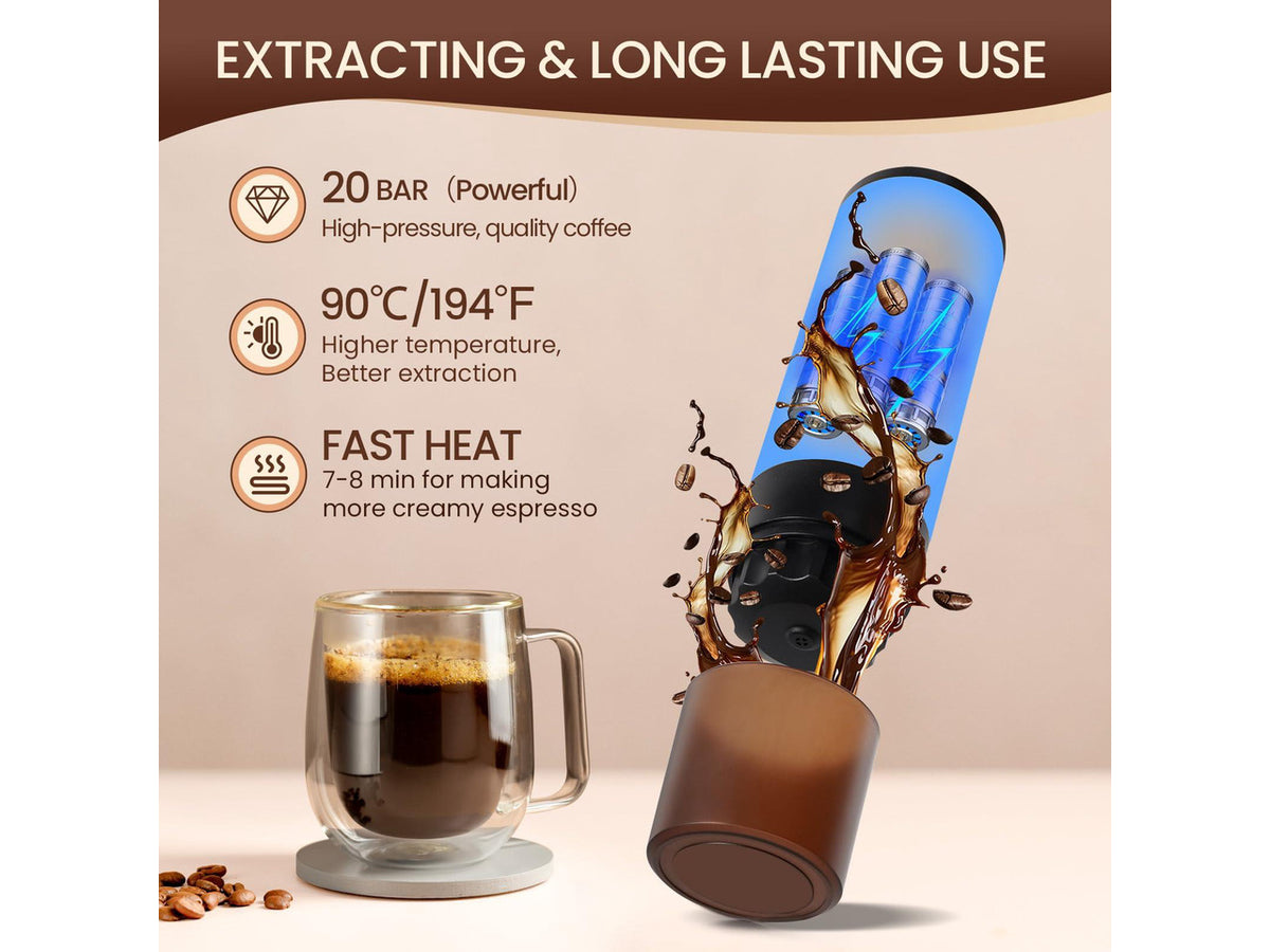 3 in 1 Portable Espresso Maker