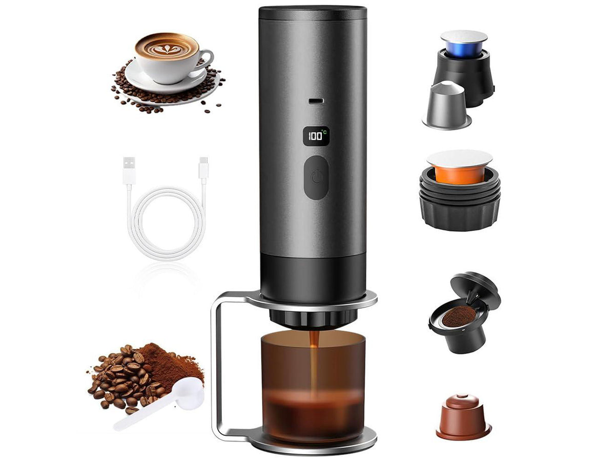 3-in-1 Portable Coffee Maker Espresso Coffee Machine