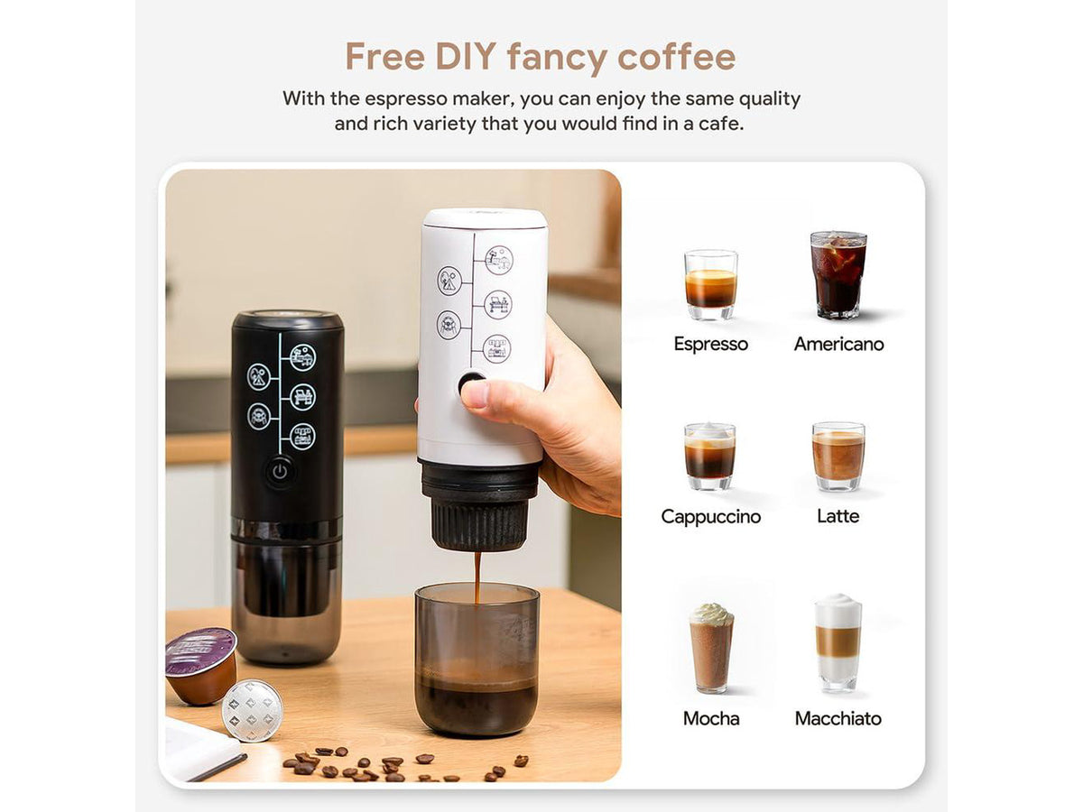 3 in 1 Portable Espresso Machine with NO Heating Function