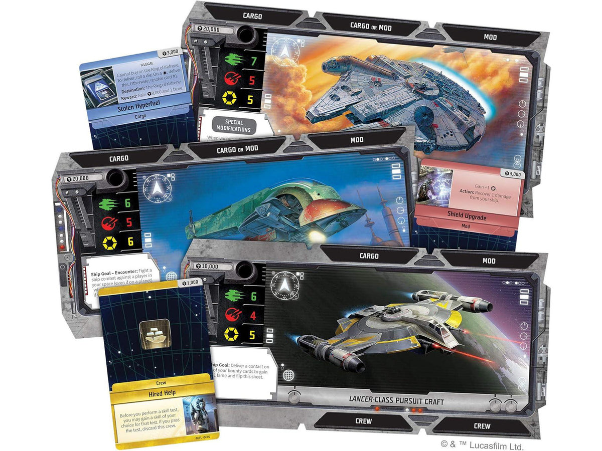 Fantasy Flight Games Asmodee Star Wars Outer Rim Board Game Strategy Game, Fun Family Adventure for Kids & Adults, Ages 14+, 1-4 Players