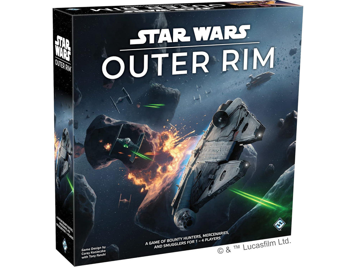 Fantasy Flight Games Asmodee Star Wars Outer Rim Board Game Strategy Game, Fun Family Adventure for Kids & Adults, Ages 14+, 1-4 Players