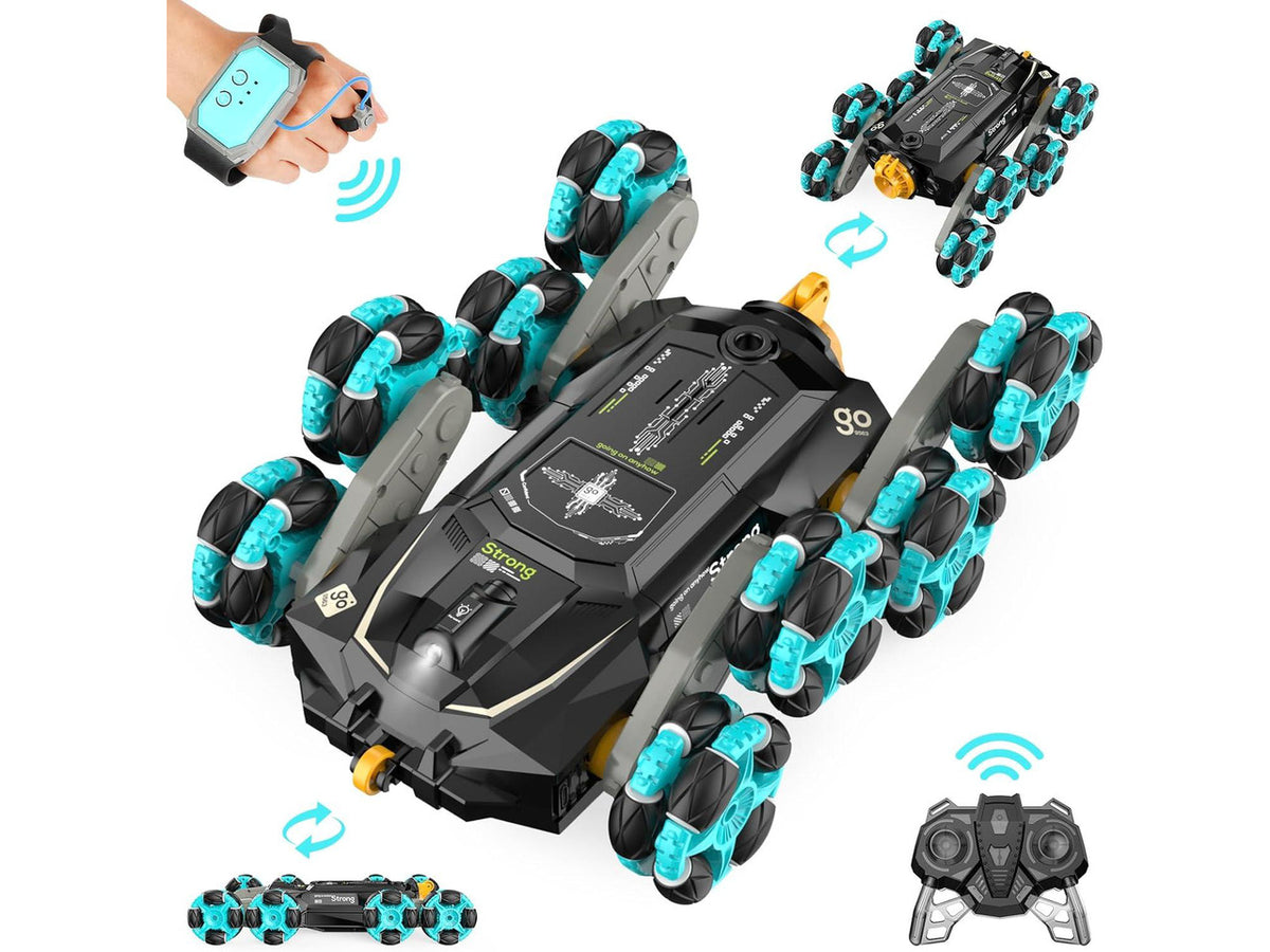 8WD Gesture Sensing RC Stunt Cars - Toys Gifts for Kids 8 9 10 11 12 Year Old Boys Girls,2.4Ghz Remote Control Cars,Transform Drift Off Road Vehicle for Children Birthday Presents