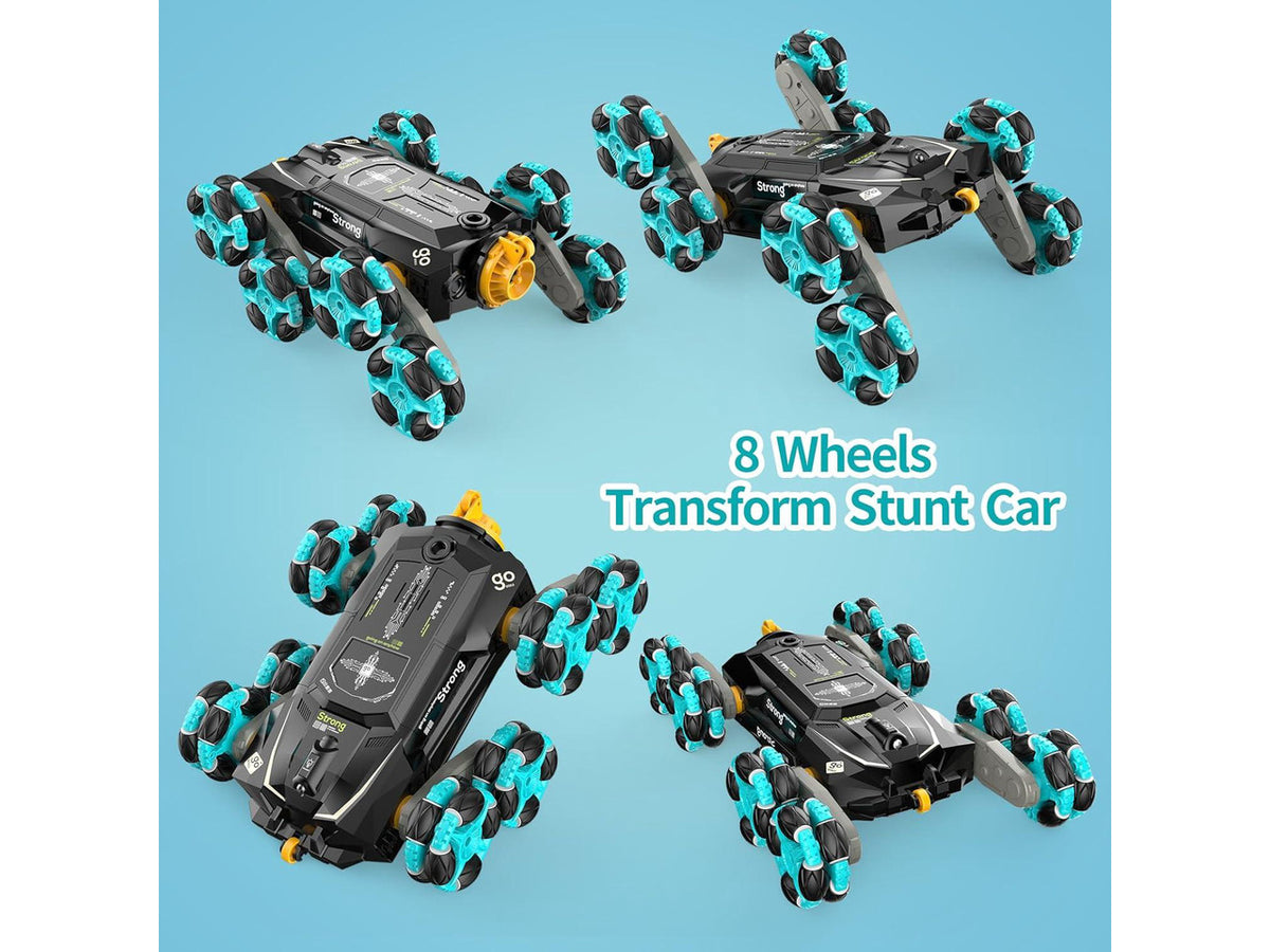 8WD Gesture Sensing RC Stunt Cars - Toys Gifts for Kids 8 9 10 11 12 Year Old Boys Girls,2.4Ghz Remote Control Cars,Transform Drift Off Road Vehicle for Children Birthday Presents