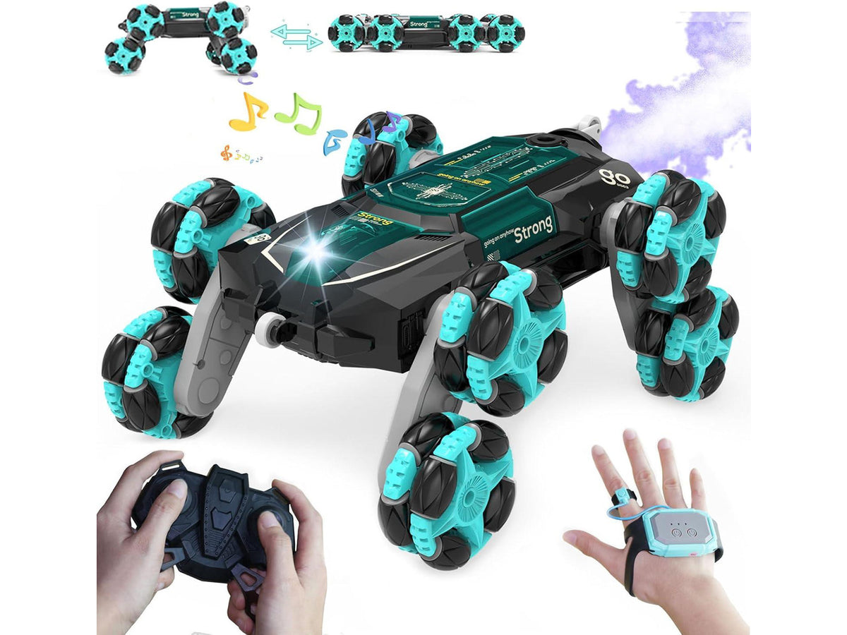 ATHLERIA 8WD Gesture Sensing Rc Stunt Car Toys for Boy Age 8-13,Hand Remote Control Car,Coolest Christmas Birthday Present Ideas for Boys Girls Kids Teens Age 8 9 10 11 12 13+ Year,Racing Drift Car