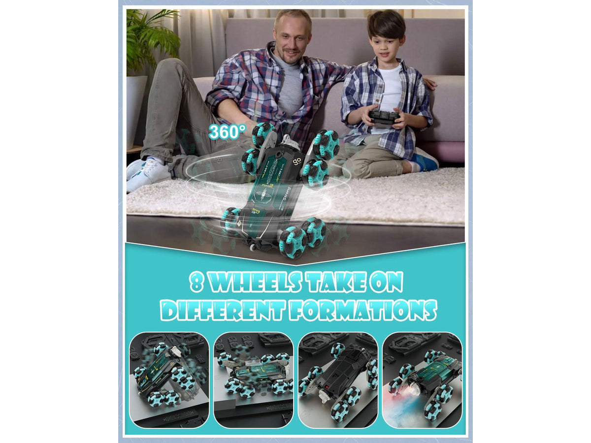 ATHLERIA 8WD Gesture Sensing Rc Stunt Car Toys for Boy Age 8-13,Hand Remote Control Car,Coolest Christmas Birthday Present Ideas for Boys Girls Kids Teens Age 8 9 10 11 12 13+ Year,Racing Drift Car