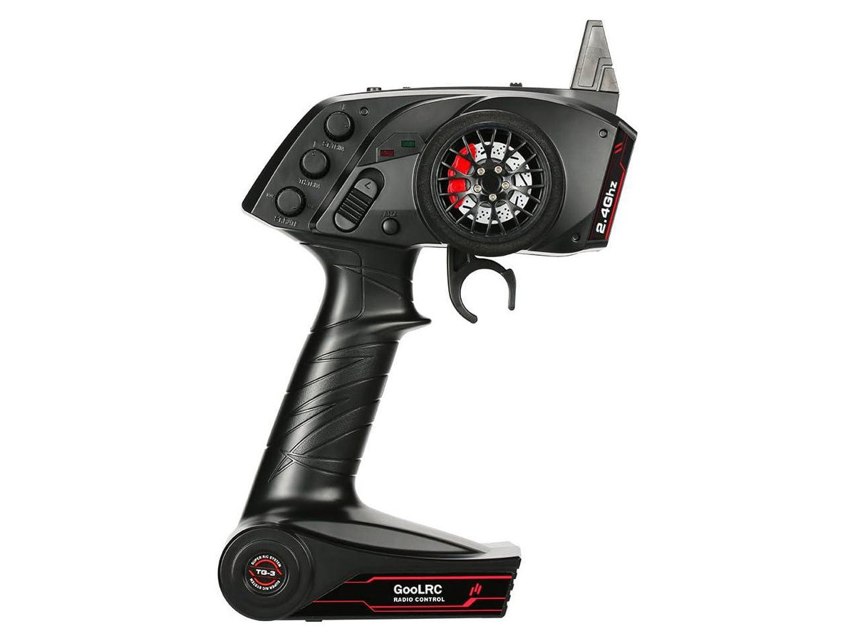 2.4G 3CH AFHS Radio Remote Control Transmitter with Receiver for RC Car Boat