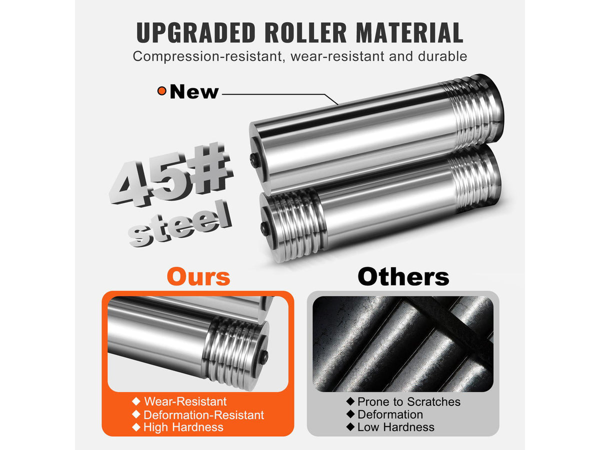 Rolling Mill, 2.95"/75 mm Jewelry Rolling Mill Machine, 1: 2 Gear Ratio, 3-in-1 Multi-function Rolling Mill, 0.03-6.5mm Press Thickness for Metal Jewelry Making Sheet Square Wire Semicircle