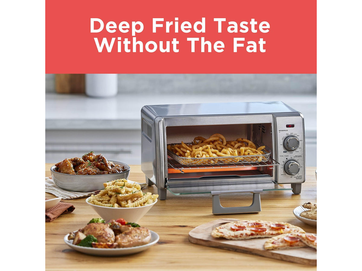 4-Slice Air Fry Toaster Oven, 5-in-1 Countertop Oven