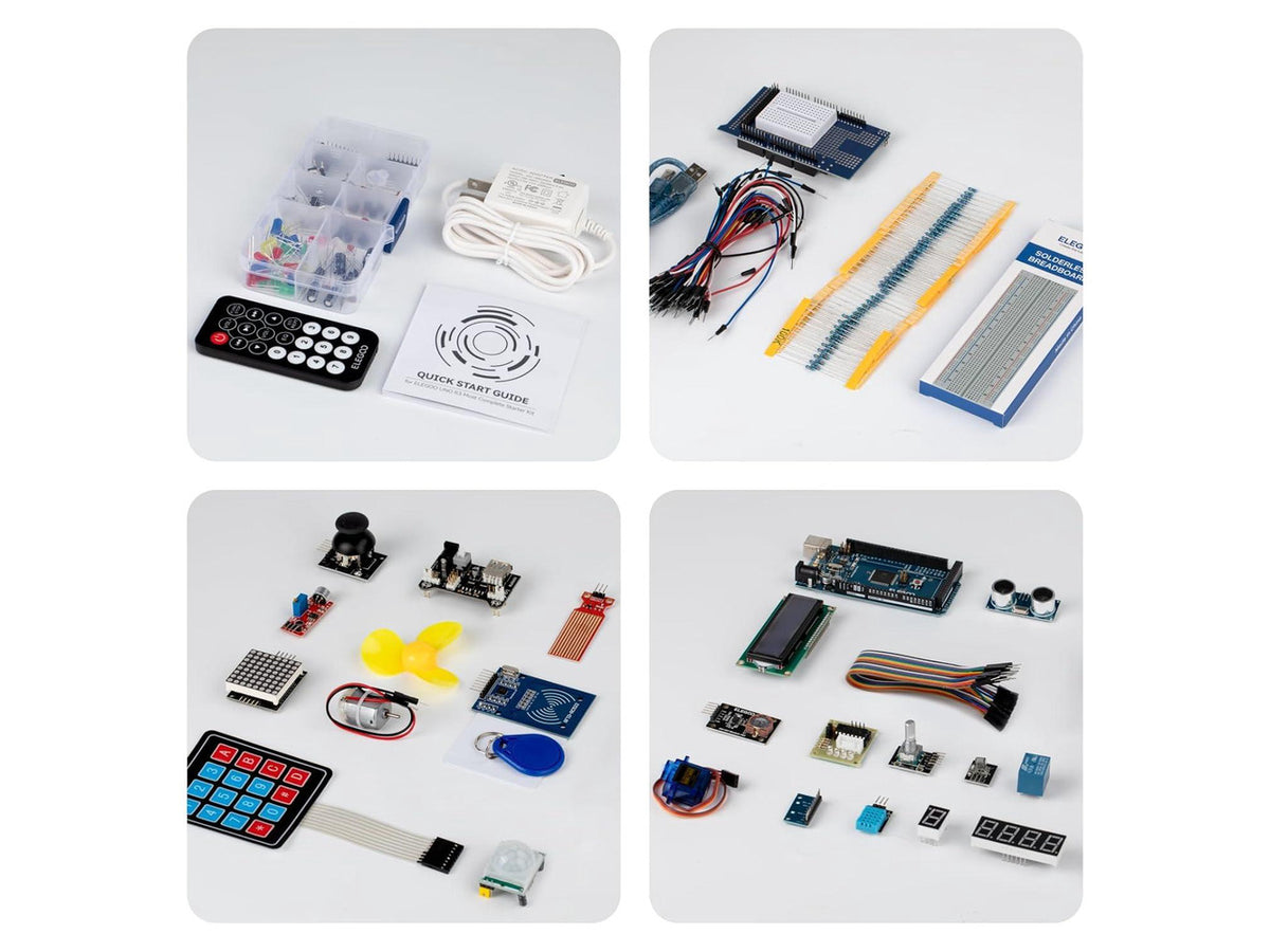 130pcs Jumper Wires and MEGA R3 Starter Kit STEM Project Bundle