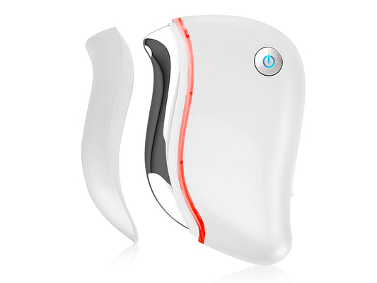Heat Electric Gua Sha Tool, 4-in-1 Multi-Function Face Massager, Facial, Double Chin, Awakening Skin, Deep Treatment
