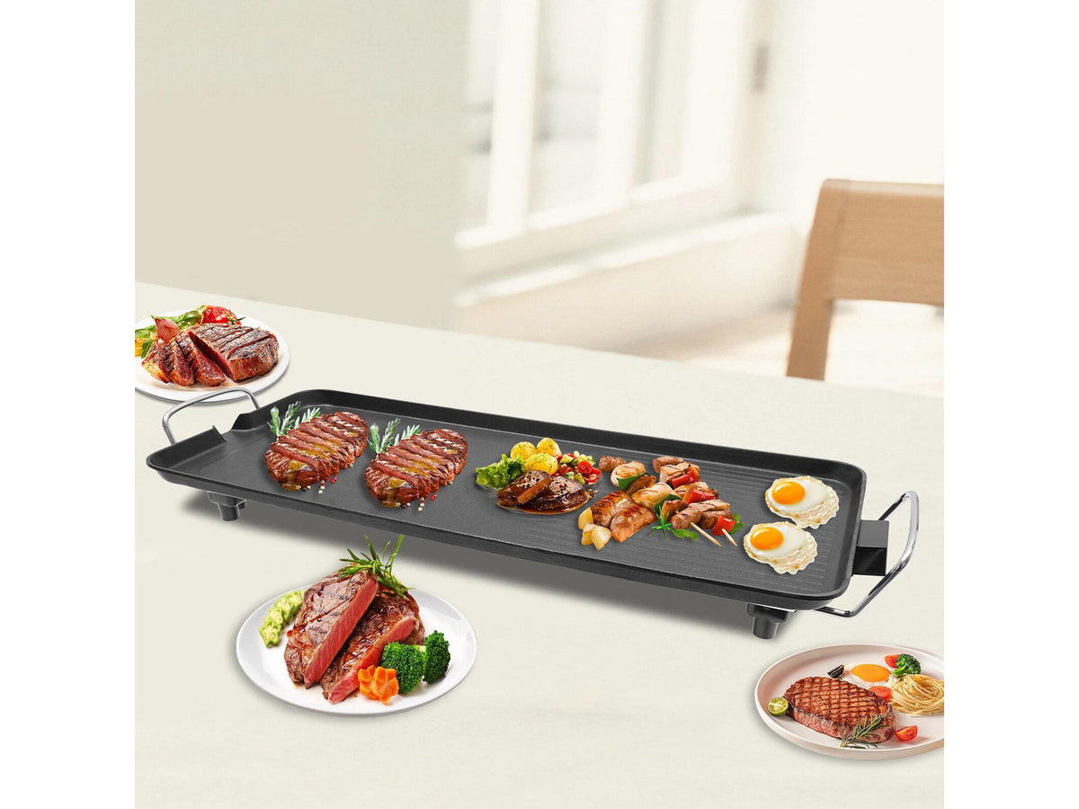 1500W Outdoor Camping Backyard Electric Grill Tabletop Outdoor Barbecue Grill