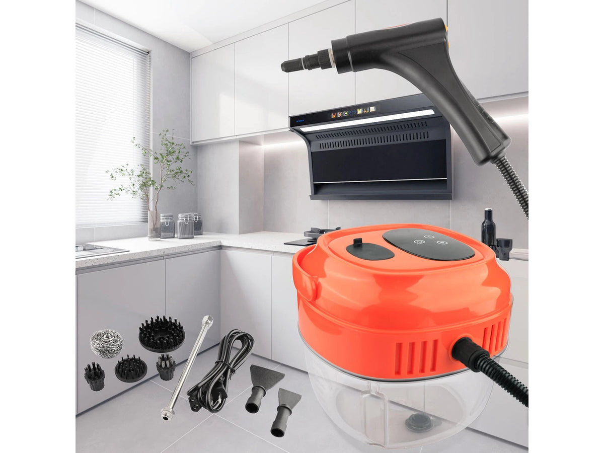 1800W Portable Handheld Steam Cleaner High Pressure Steamer with Accessories