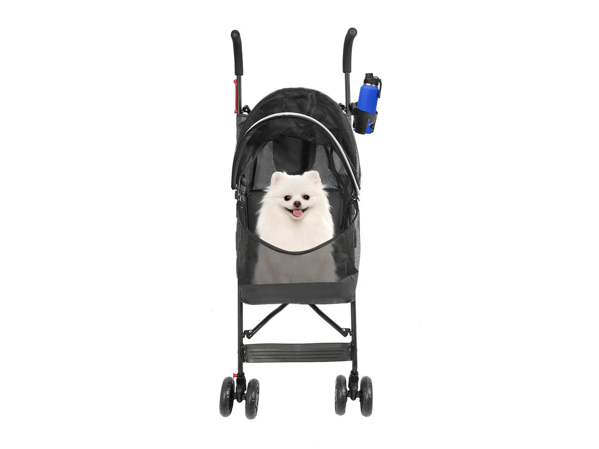 Foldable Lightweight Durable Pet Stroller For Small To Medium Pets Dogs And Cats