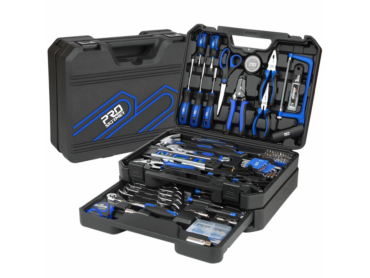 269-Piece Tool Set, Complete Tool Kit for Home, Auto and Mechanics Repair, General Household Hand Tool Box with Drawer for Men & Women (Blue)
