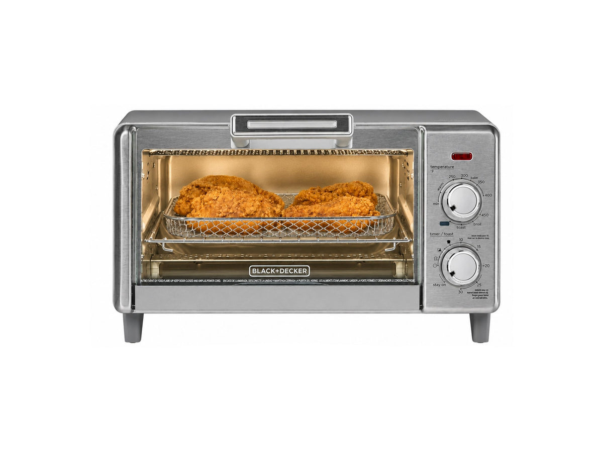 4-Slice Air Fry Toaster Oven, 5-in-1 Countertop Oven