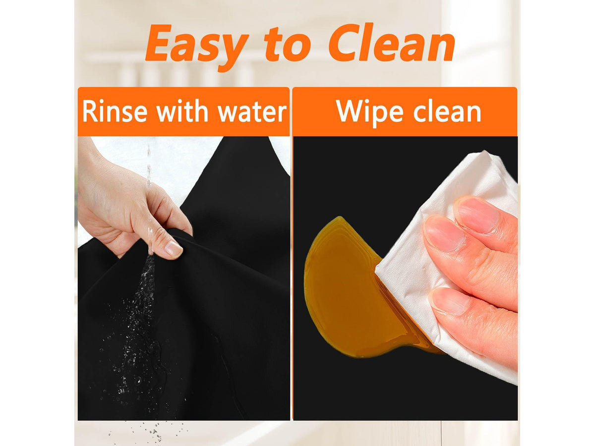 2Pack Large Silicone Mats for Kitchen Counter, 48''x24''(120cmx60cm) Heat Resistant Mat for Kitchen Island, Waterproof Multipurpose Countertop Protector, Semitransparent