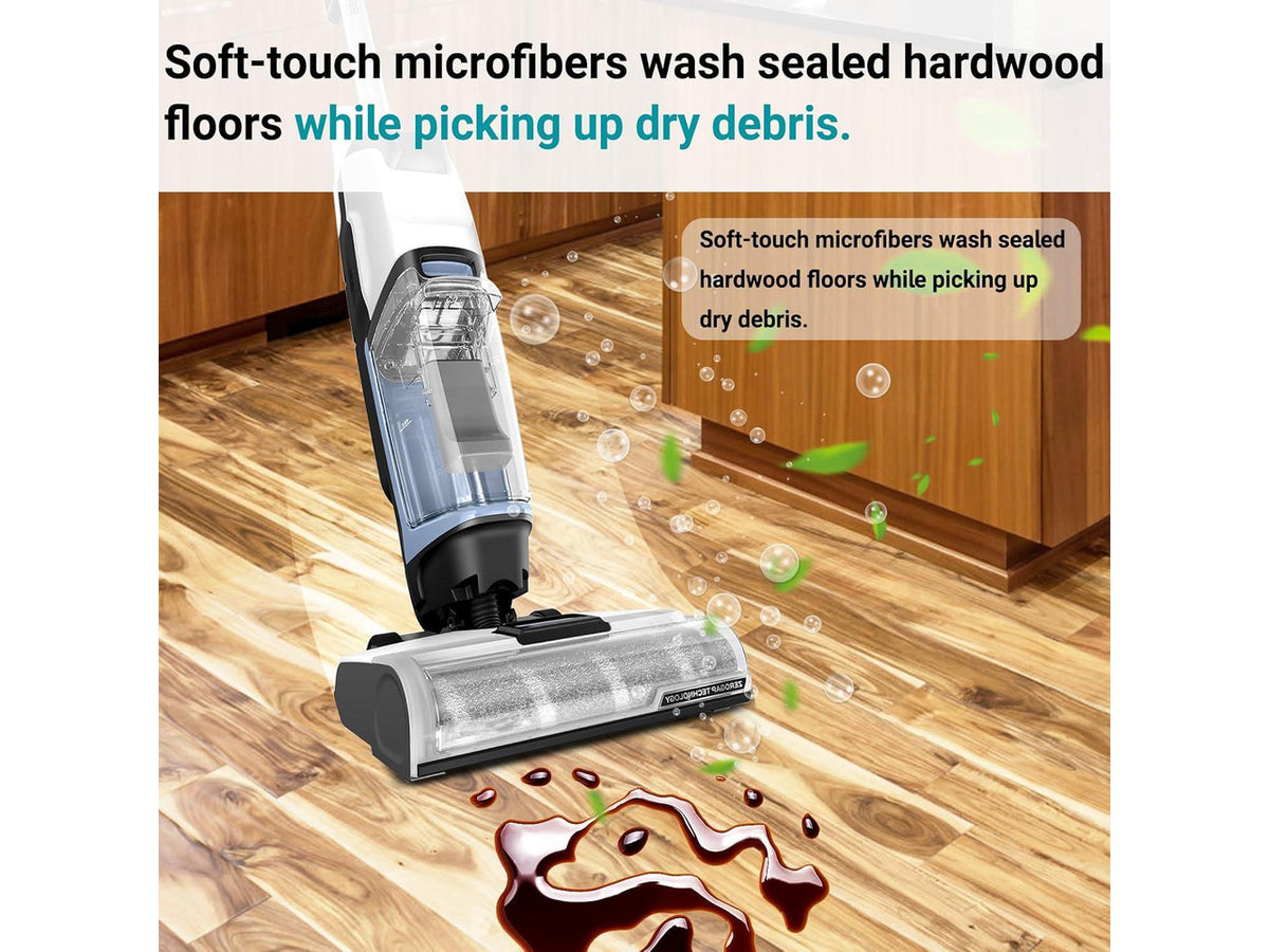 4111A Replacement Brushes and Filters for Bissell CrossWave Edge, Multi-Surface Hard Floor Cleaner Wet Dry Vacuum with Zero-Gap Edge Technology, 2 Pack Brushes and 2 Pack Filters