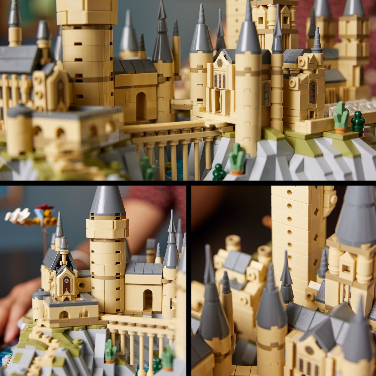 LEGO Harry Potter Hogwarts Castle and Grounds Wizarding Building Set 76419