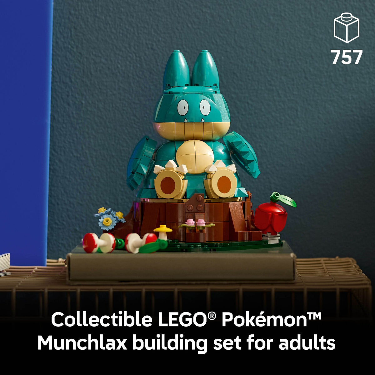 LEGO Pokémon Munchlax Adult Building Set 72150