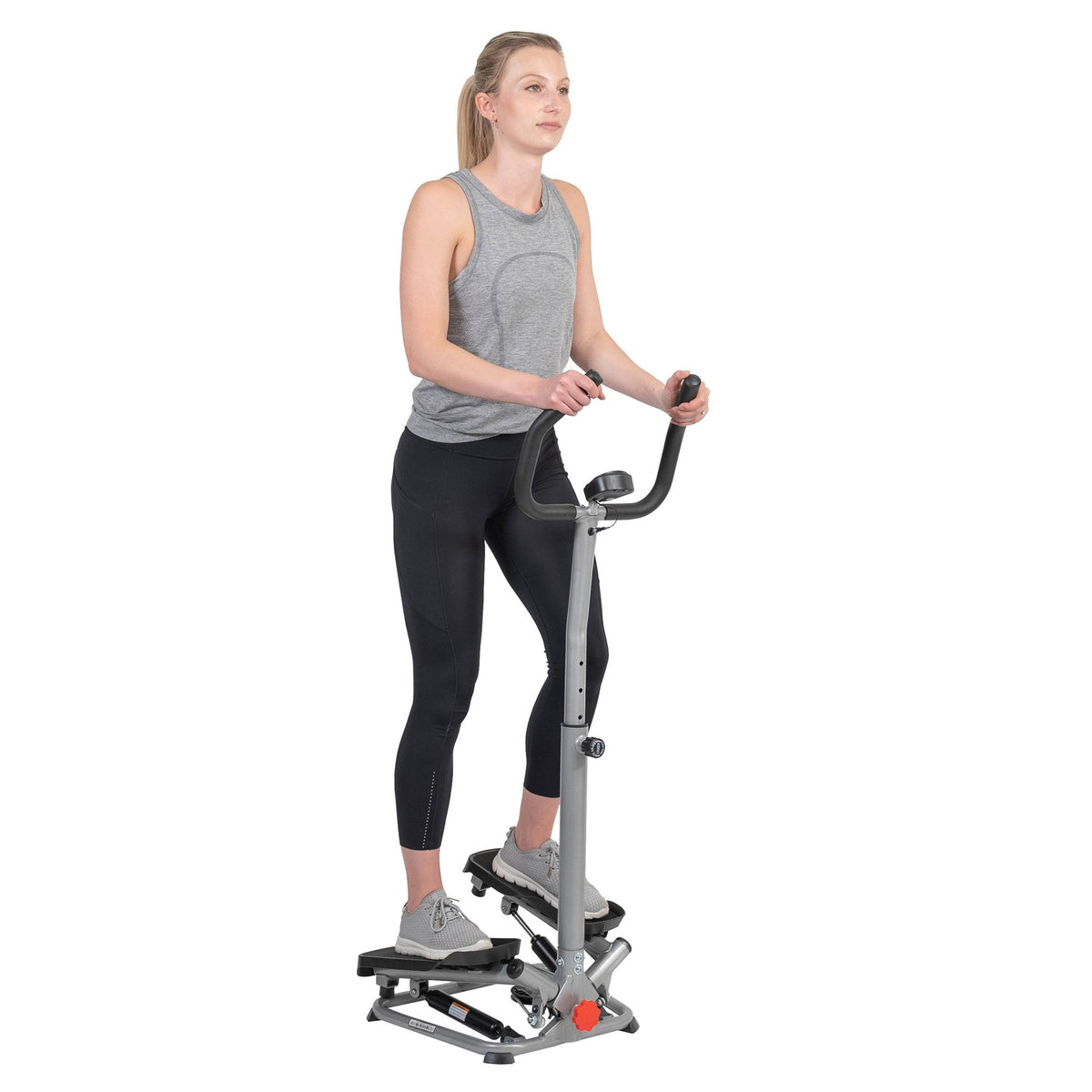 Sunny Health & Fitness Stair Stepper Machine with Handlebar