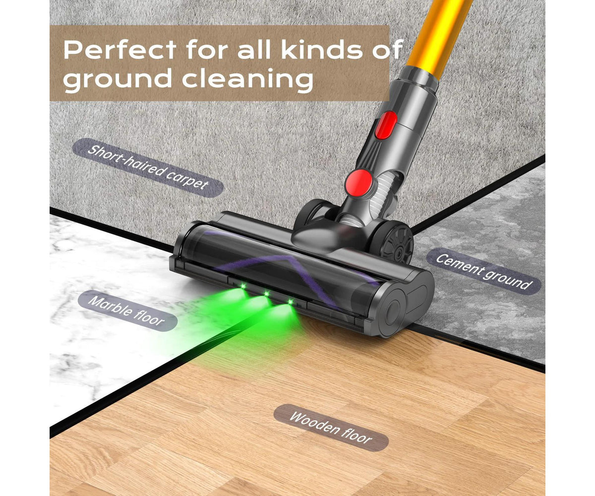 Cordless Vacuum Cleaner, 450W/40Kpa Vacuum Cleaners for Home, Stick Vacuum with Self-Standing, Handheld Vacuum for Pet Hair/Carpet/Floor