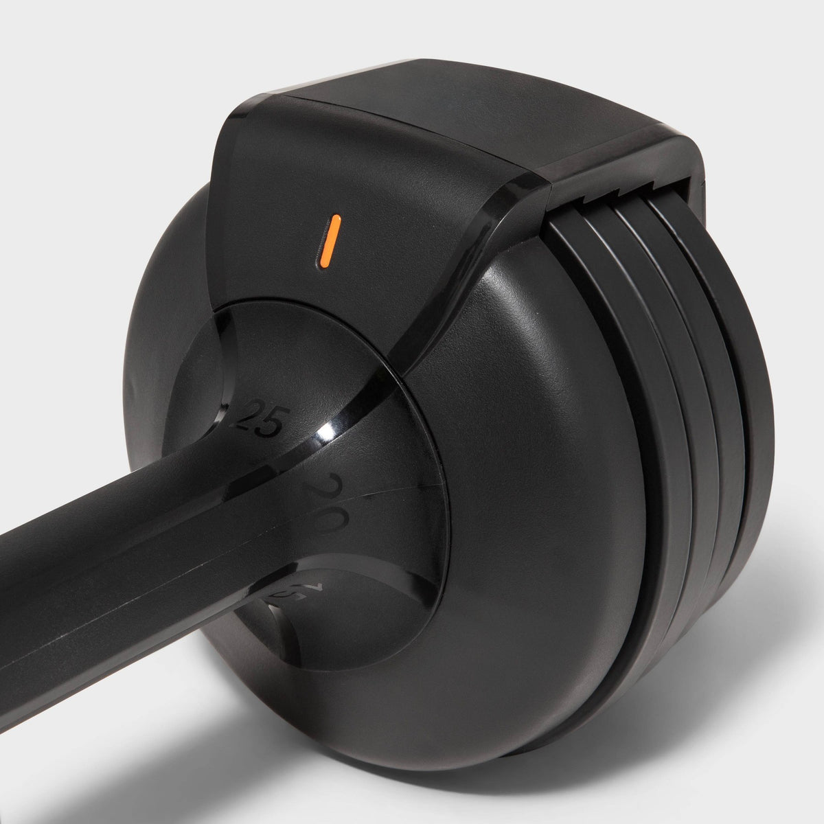 Adjustable Dumbbell 25lbs - All In Motion™: Steel & Plastic, Single Piece