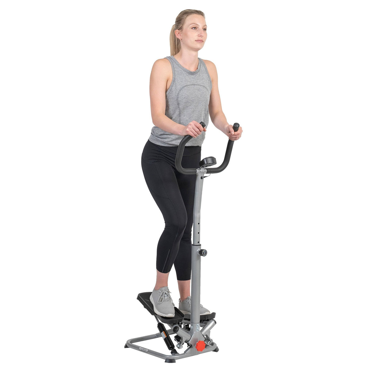 Sunny Health & Fitness Stair Stepper Machine with Handlebar