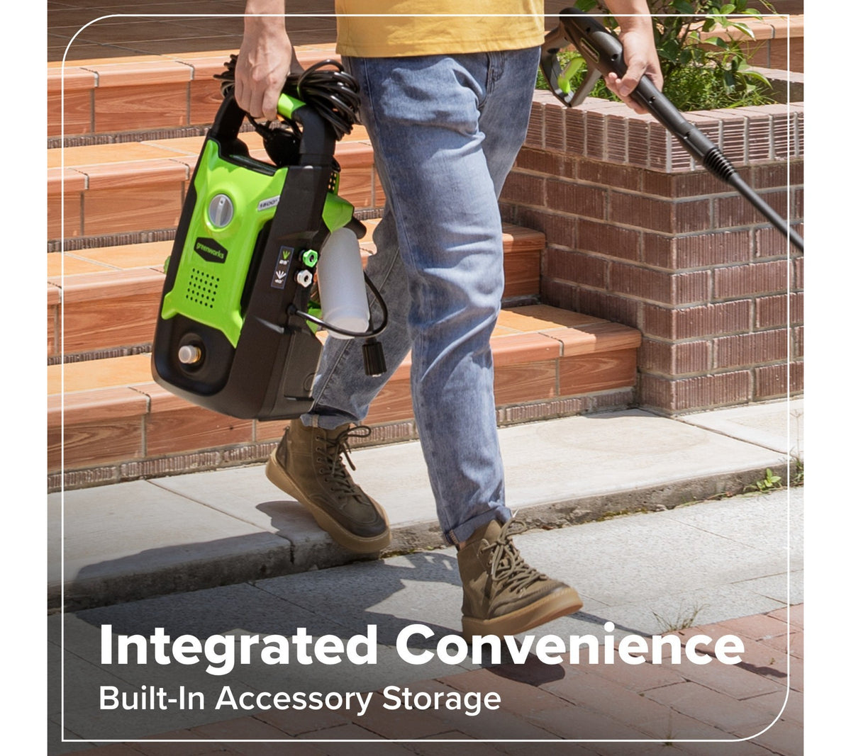 Greenworks 1600 PSI (1.2 GPM) Electric Pressure Washer