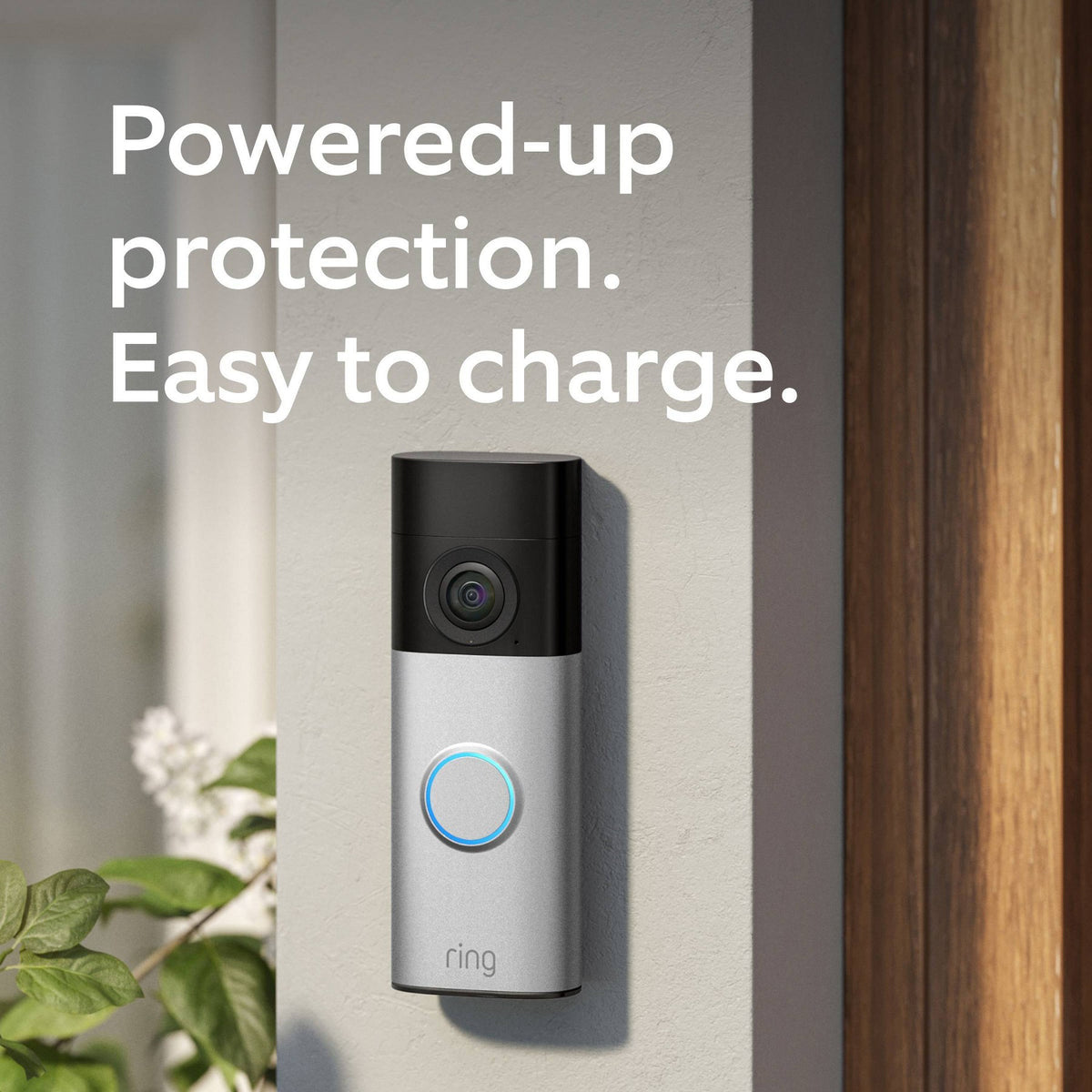 Ring Battery Doorbell 2K Plus Outdoor Video Doorbell with Wi-Fi, Retinal 2K, 6x Enhanced Zoom and Night Vision