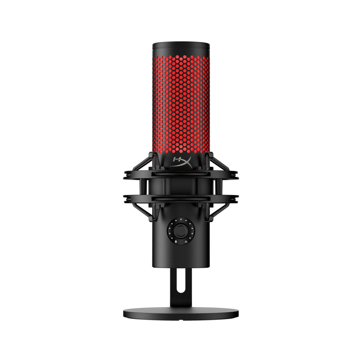 HyperX Quadcast 2 - USB Condenser Gaming Microphone for PC: Compatible with PS5 & macOS