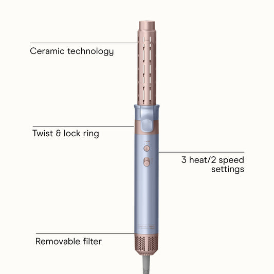 INFINITI PRO CONAIR Wet-to-Dry Styling Wand with Multiple Attachments