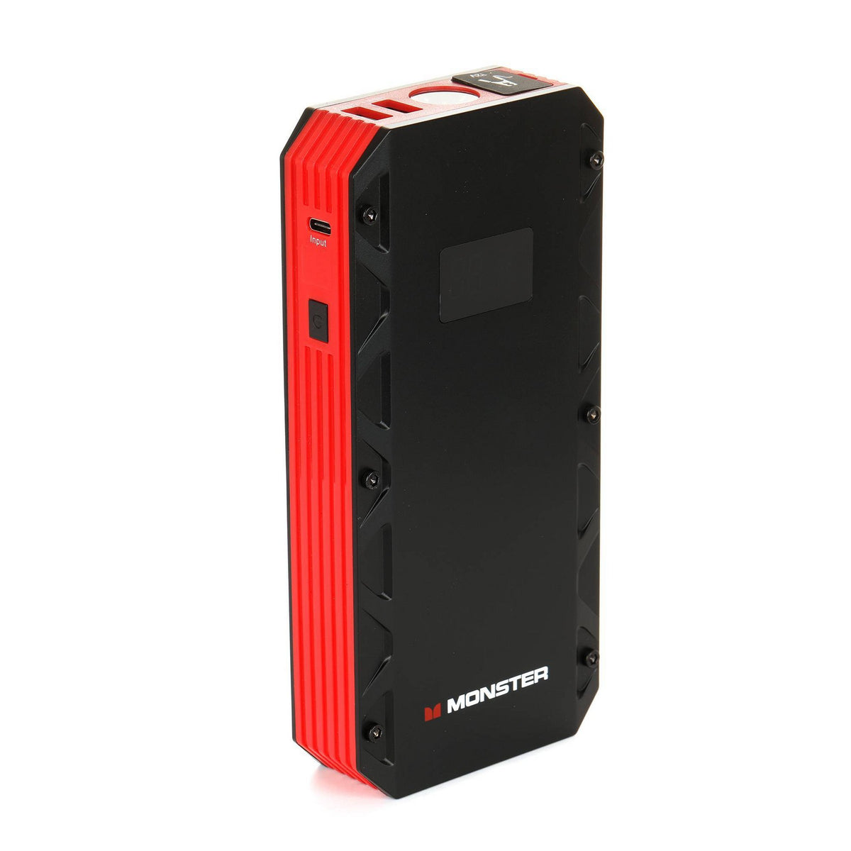 Monster 8000MAH Portable Jump Starter Power Bank and Flashlight