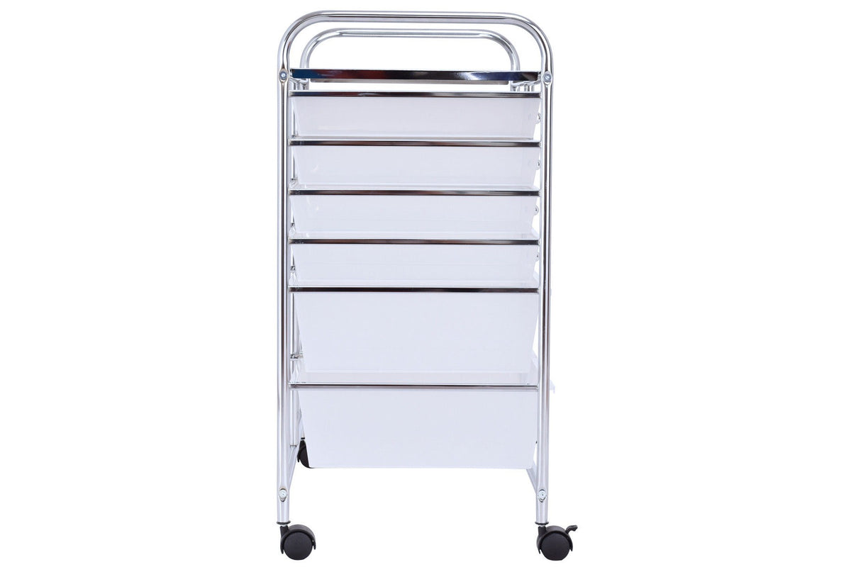Costway 12 Drawer Rolling Storage Cart Scrapbook Paper Office School Organizer
