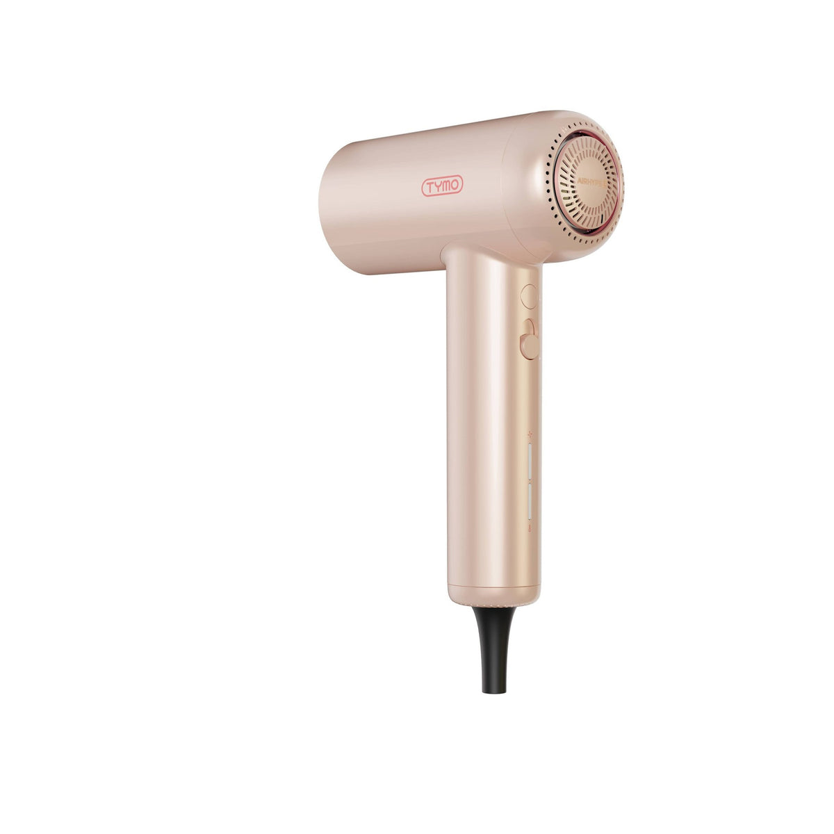 TYMO Airhype Lite High Speed Hair Dryer + Nozzle - Champagne Pink - 1500 Watt