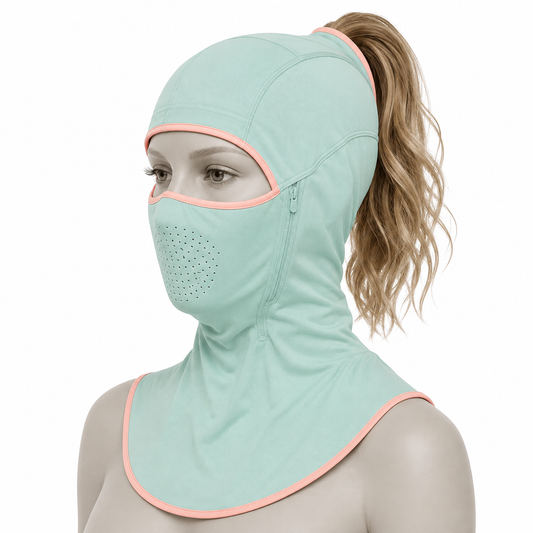 Keep Your Face and Neck Covered