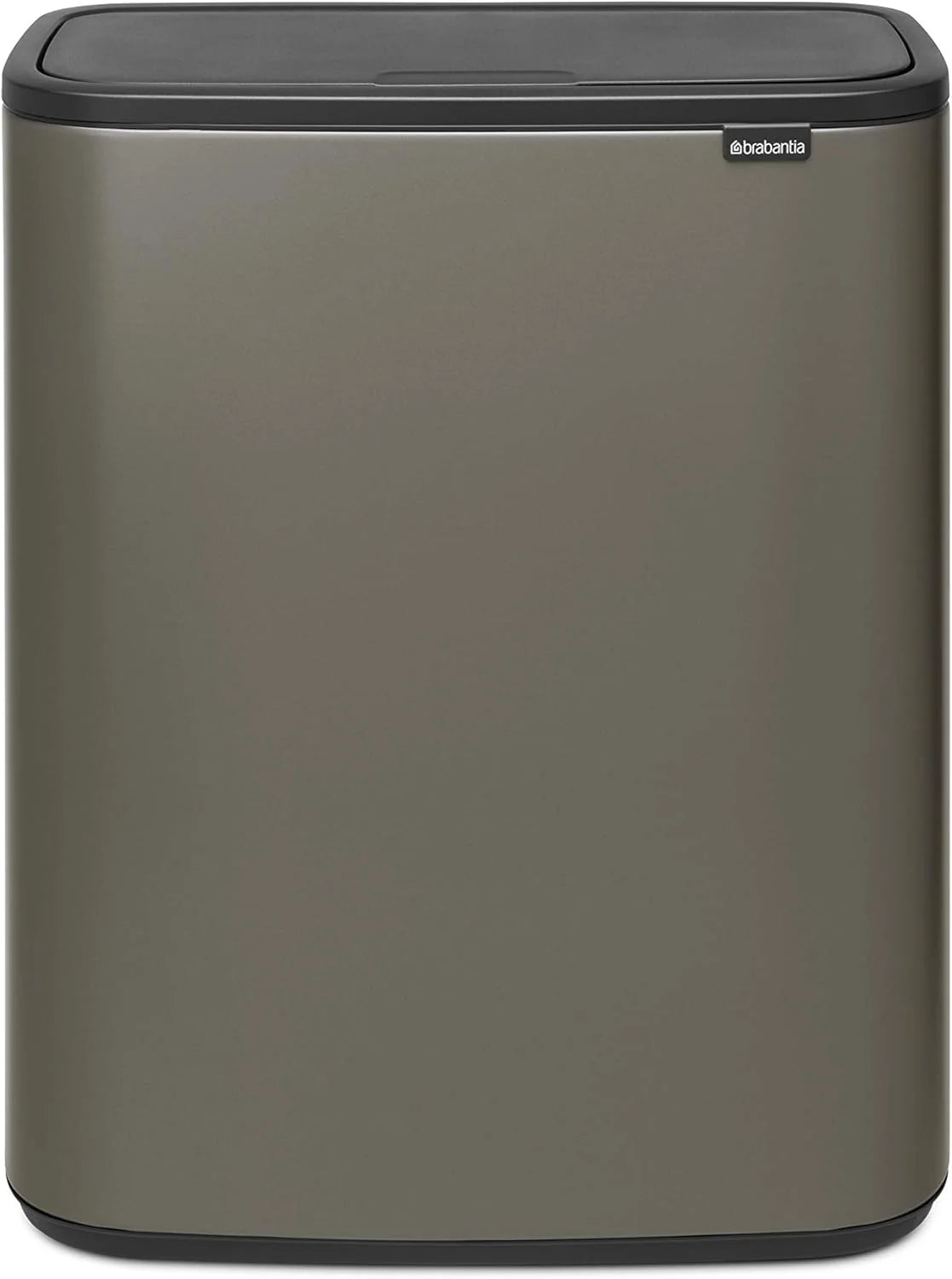 2026 Brabantia bin, matt steel, finger tracker, 2 x 30 L