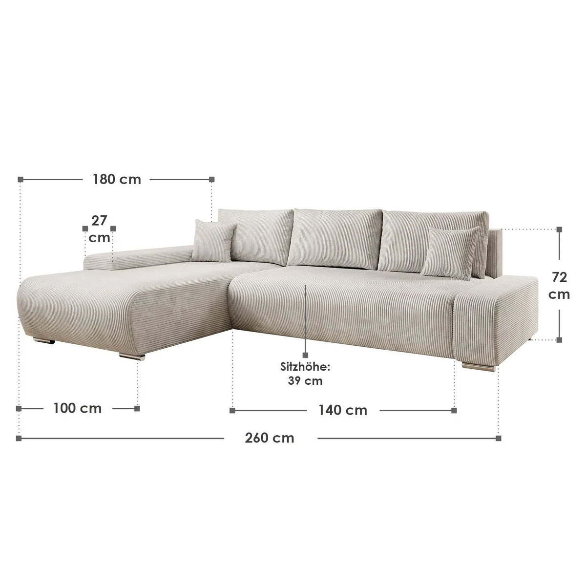 2026 Iseo 2025 sofa bed with tilting function