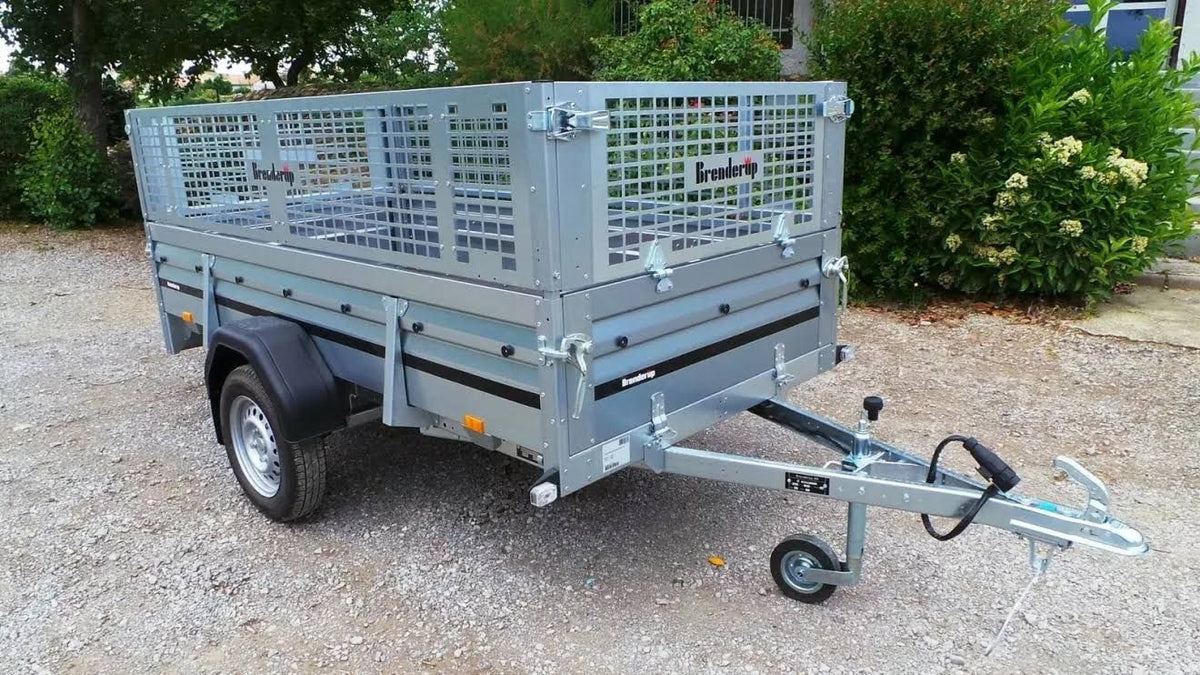 2026 Brenderup 2.60 m Utility Trailer with Mesh Sides