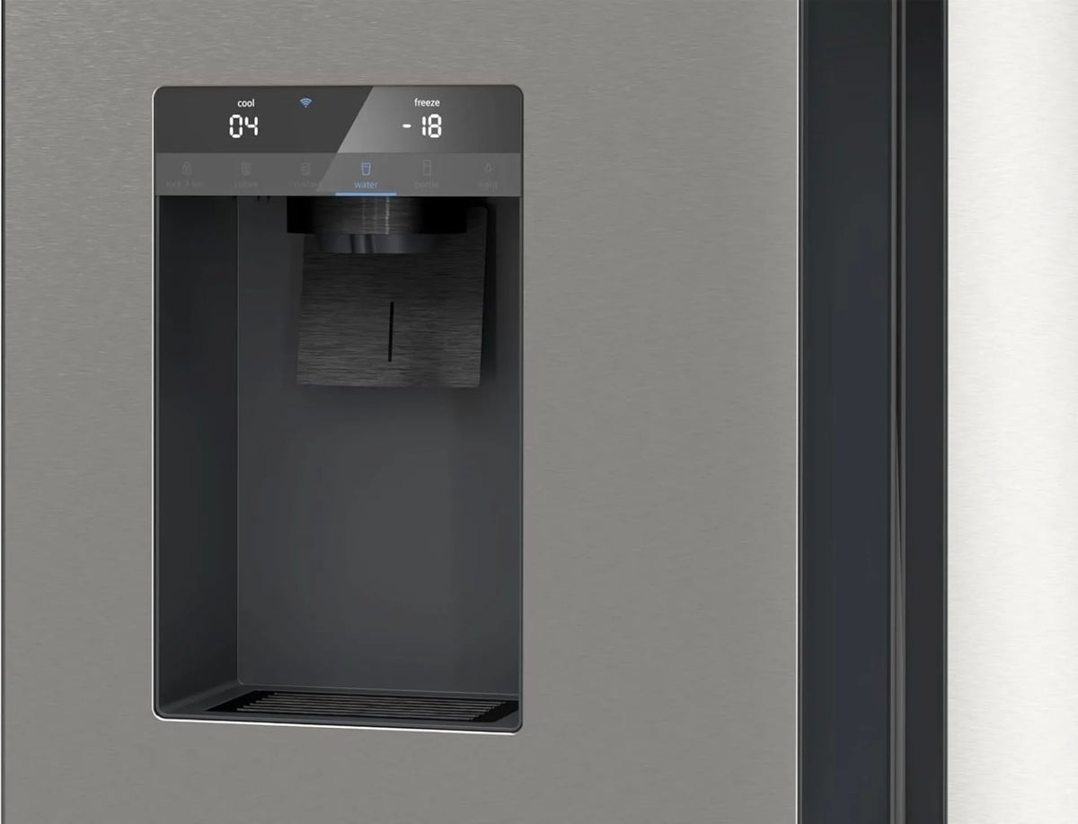 2026 SIEMENS KF96NVPEA iQ300 multi-door refrigerator, 183 x 91 cm, 405 L cooling & 200 L freezing, hyperFresh longer freshnes