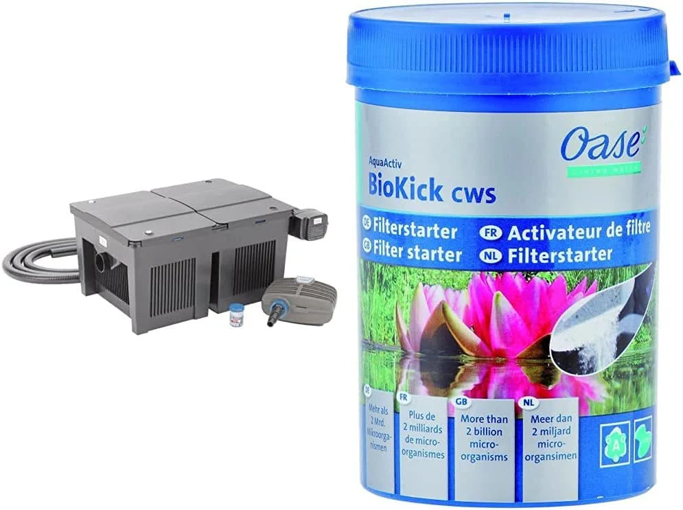 2026 OASE 56789 continuous filter BioSmart Set 36000 suitable for ponds up to 36 m3, filter system, filter complete set incl