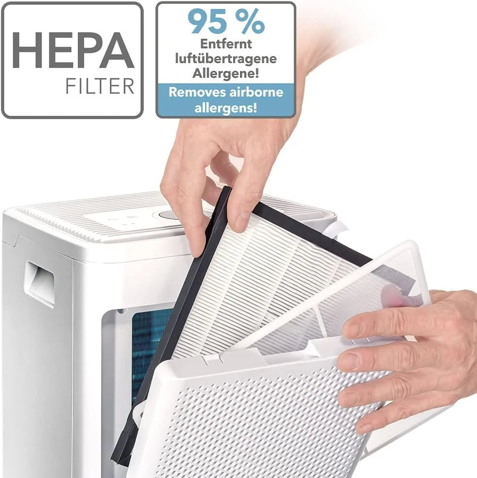 2026 TROTEC Design air dehumidifier-purifier TTK 64 HEPA Maximum dehumidification capacity of 24 litres/24 hours