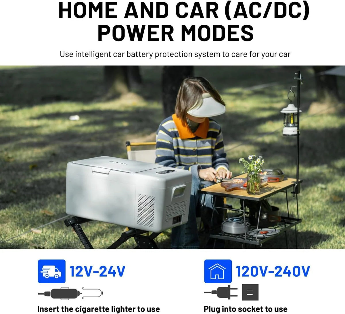 2026 Alpicool C12 12L Cool Box 12 V Mini Fridge Electric Compressor Car Fridge Camping Freezer Box Small Portable for Car, Tr