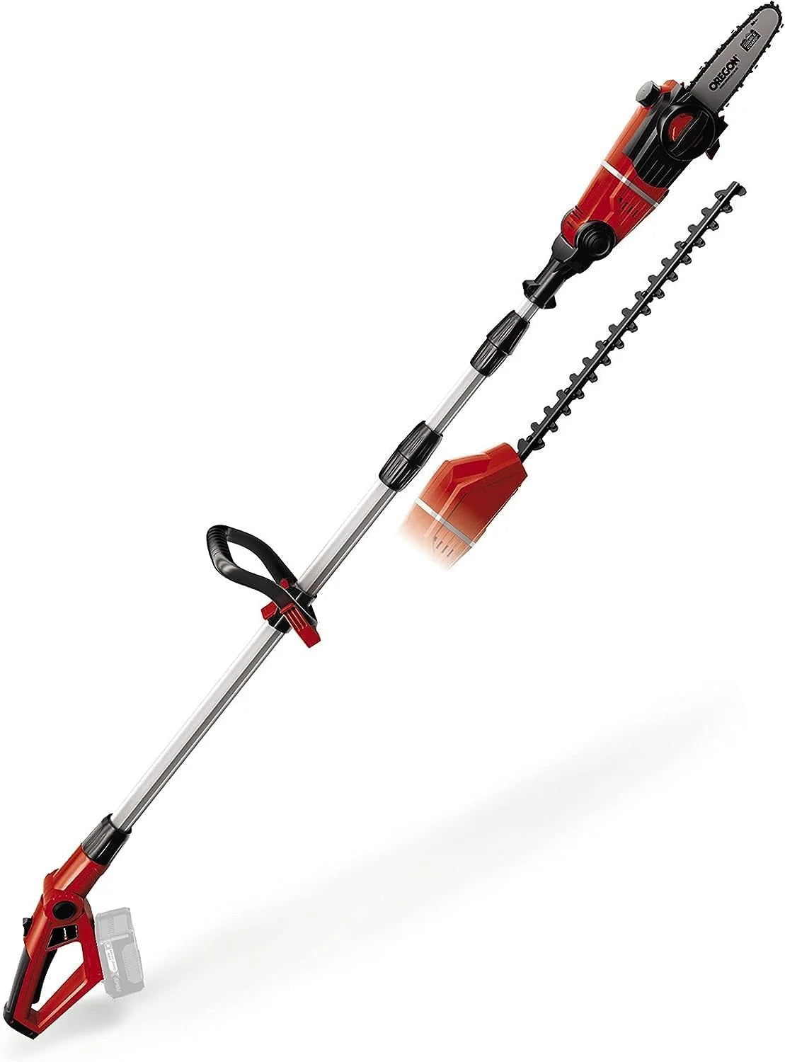 2026 Einhell GE-HC 18 Li T Cordless 2-in-1 Hedge Trimmer and Pole Saw, Tool Only