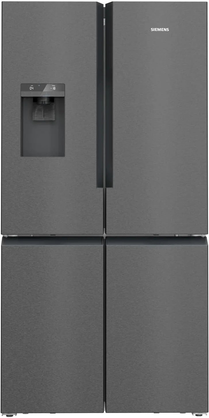 2026 SIEMENS KF96NVPEA iQ300 multi-door refrigerator, 183 x 91 cm, 405 L cooling & 200 L freezing, hyperFresh longer freshnes