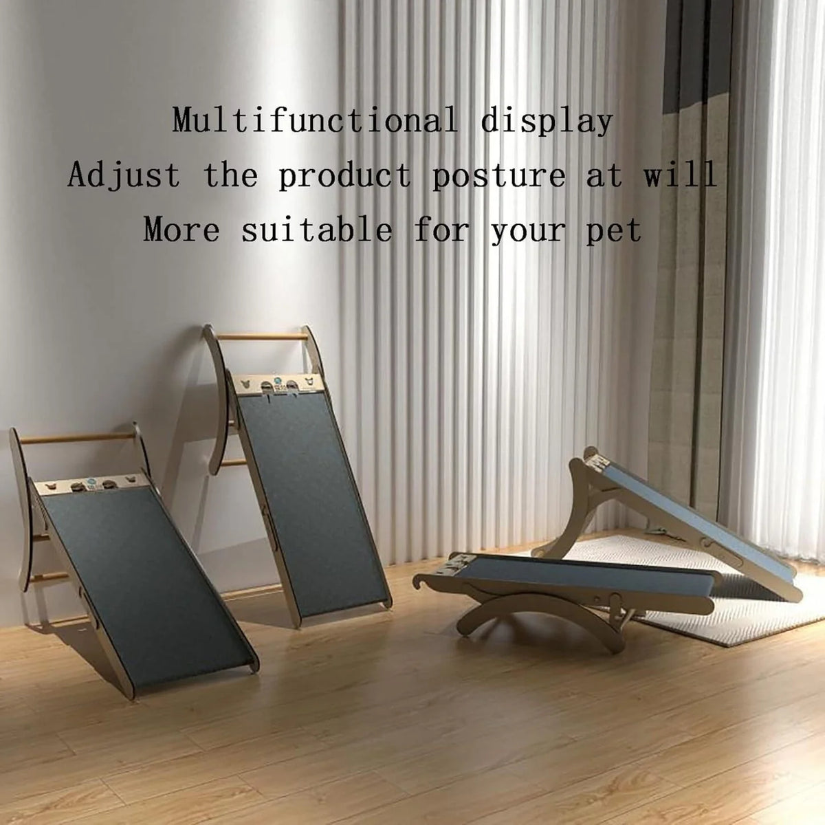 2026 Treadmill for cats, indoor cat toys, wheel, solid wood fitness, load capacity for kittens, dogs, puppies