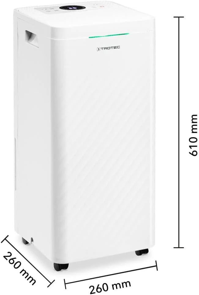 2026 TROTEC Design air dehumidifier-purifier TTK 64 HEPA Maximum dehumidification capacity of 24 litres/24 hours